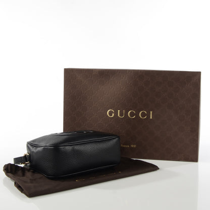 Gucci Pebbled Calfskin Small Soho Disco Bag Black 4 of 7