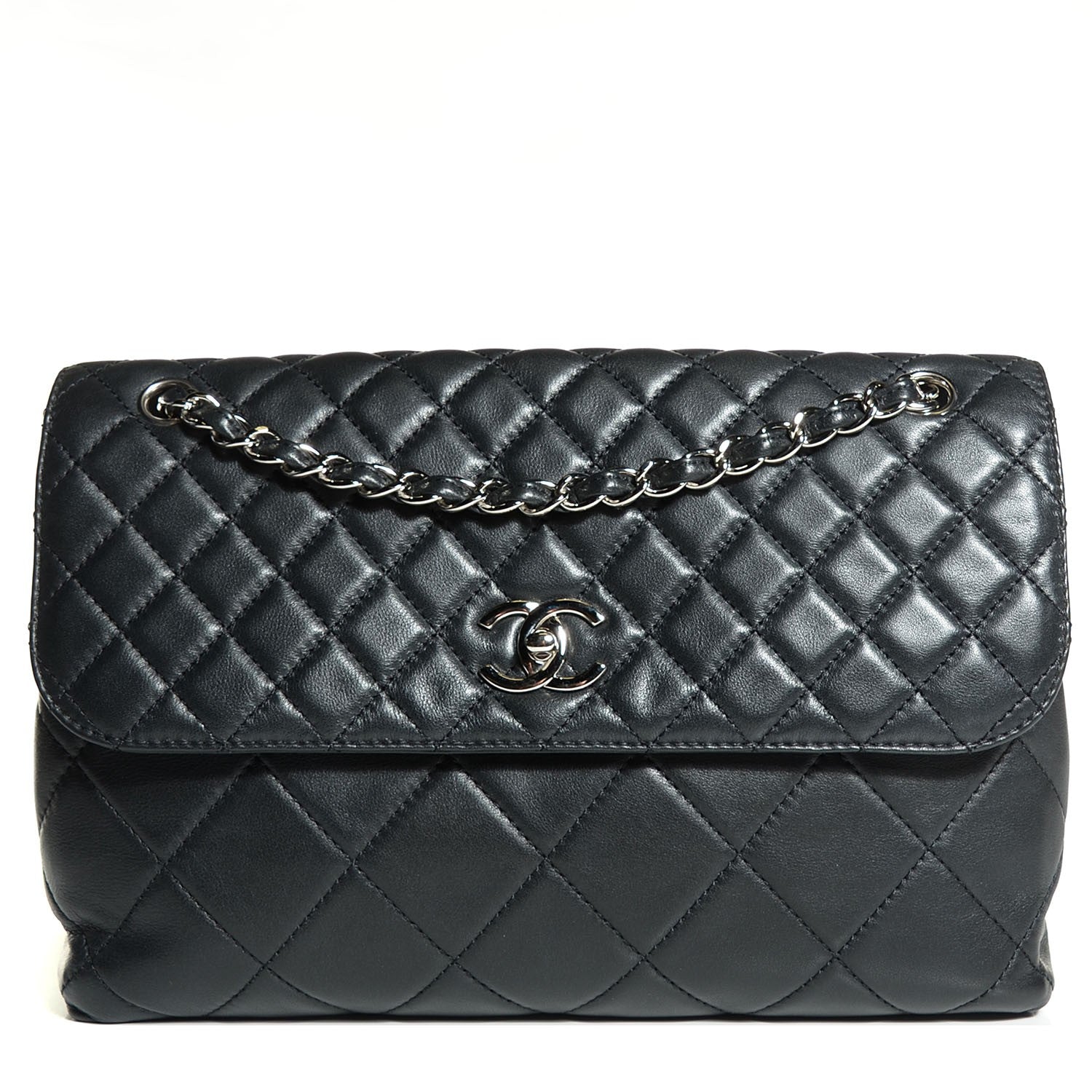 Chanel Calfskin Quilted In the Business Flap Black 1 of 9