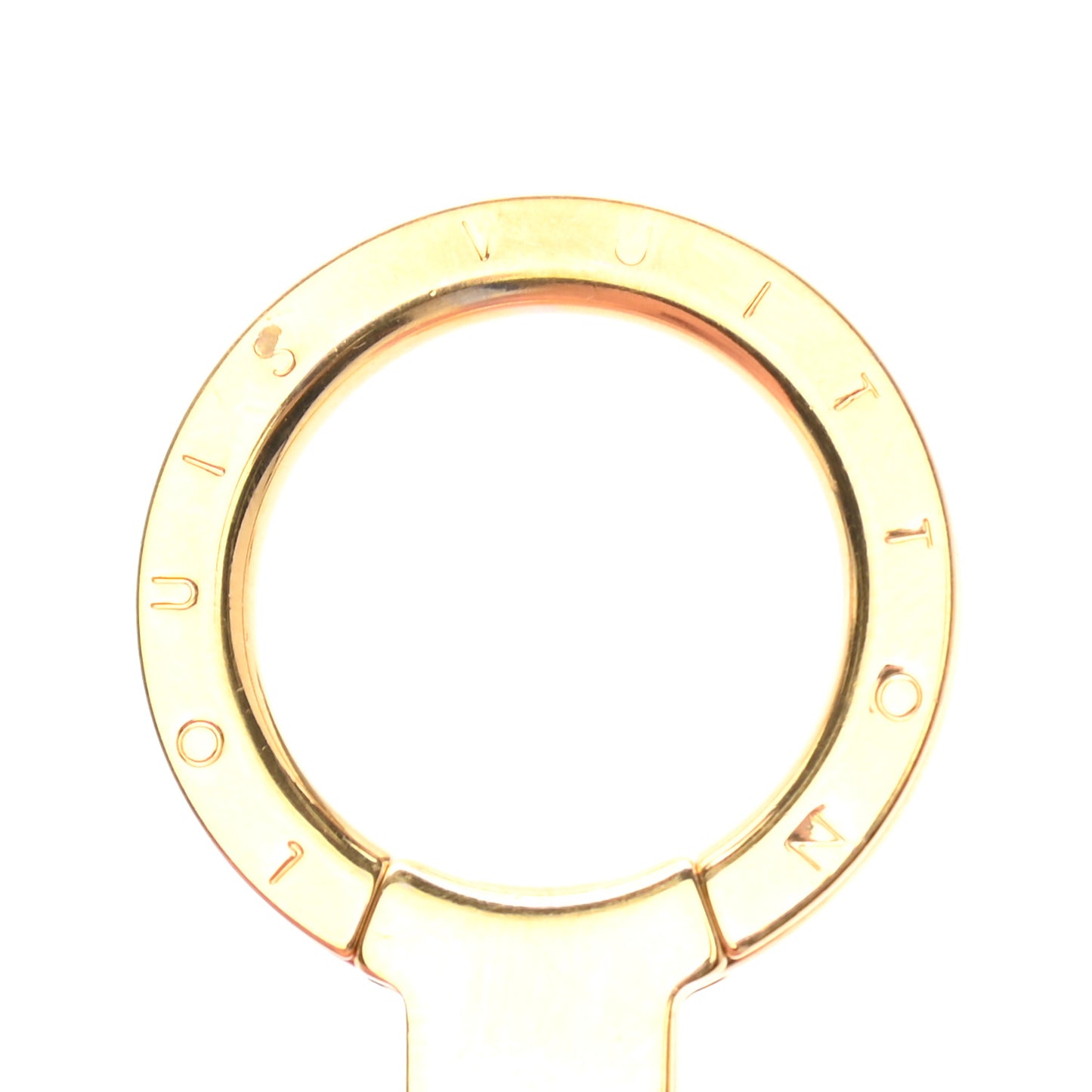 Mirror Ball Disco Key Holder Chain Ring Gold