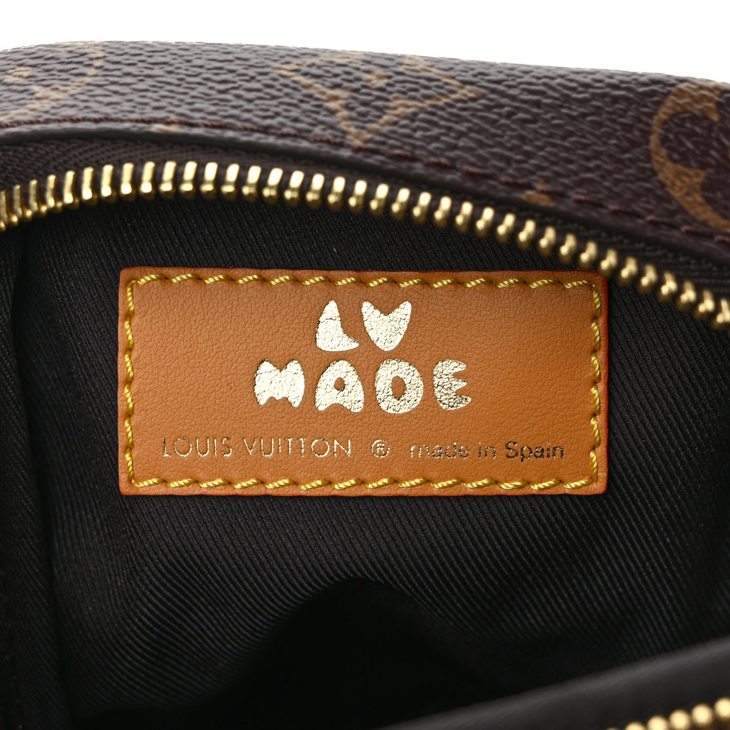 Louis Vuitton X NIGO Reverse Monogram Flat Double Phone Pouch 5 of 7