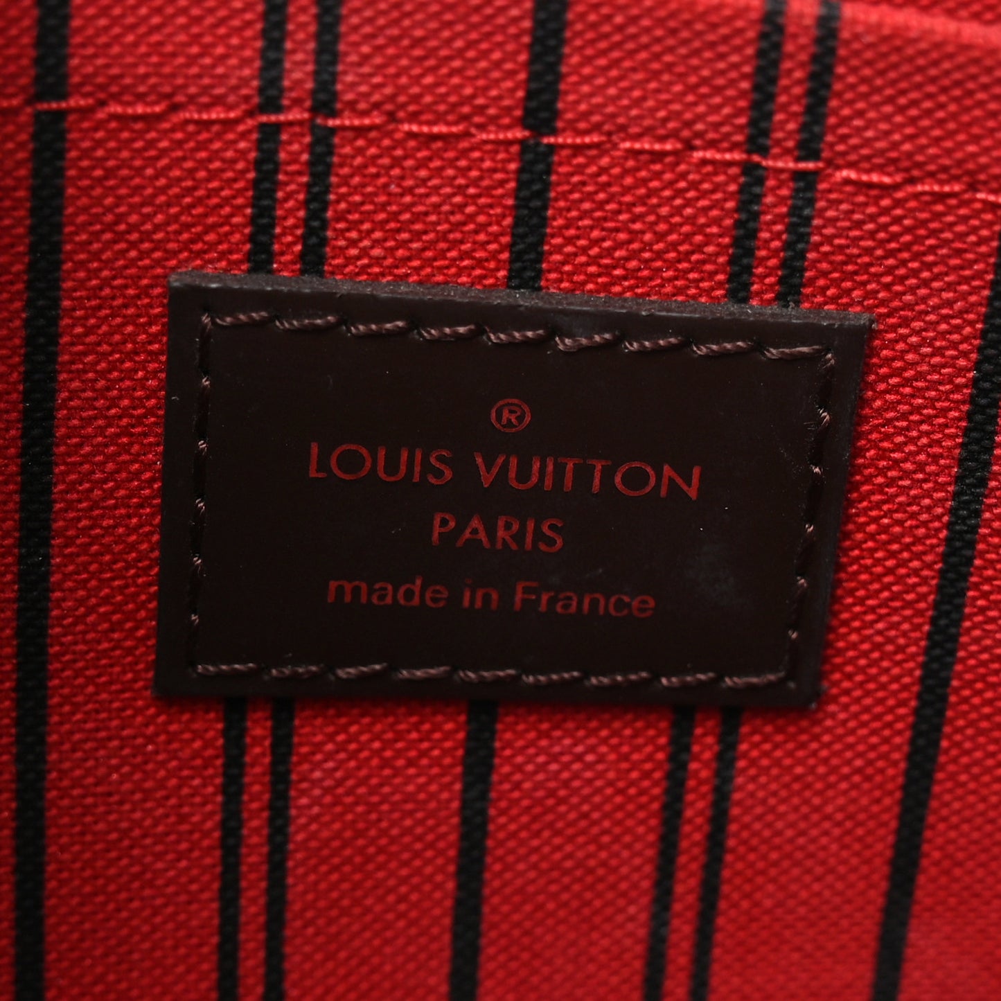 Damier Ebene Neverfull MM GM Pochette