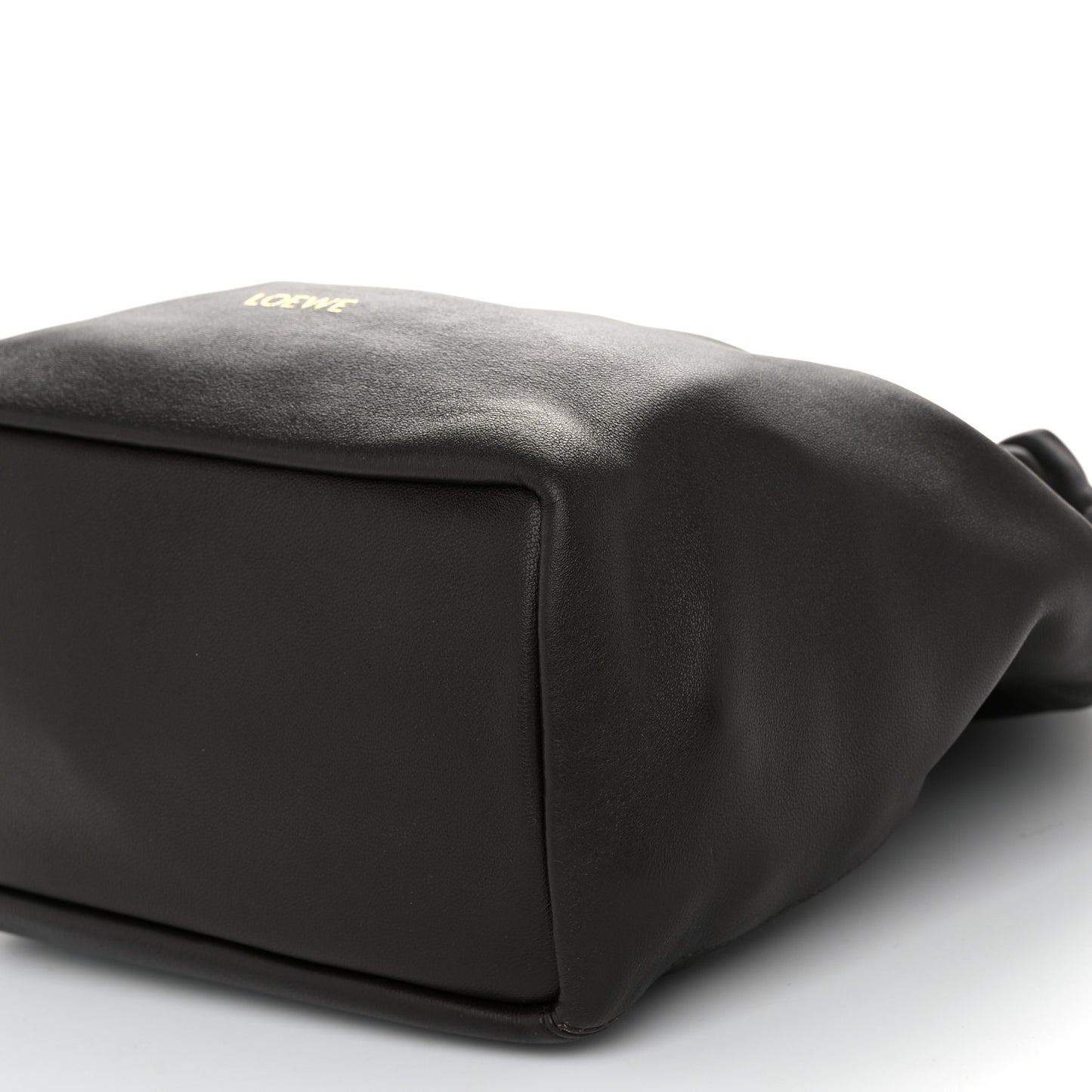Nappa Small Squeeze Bag Chocolate