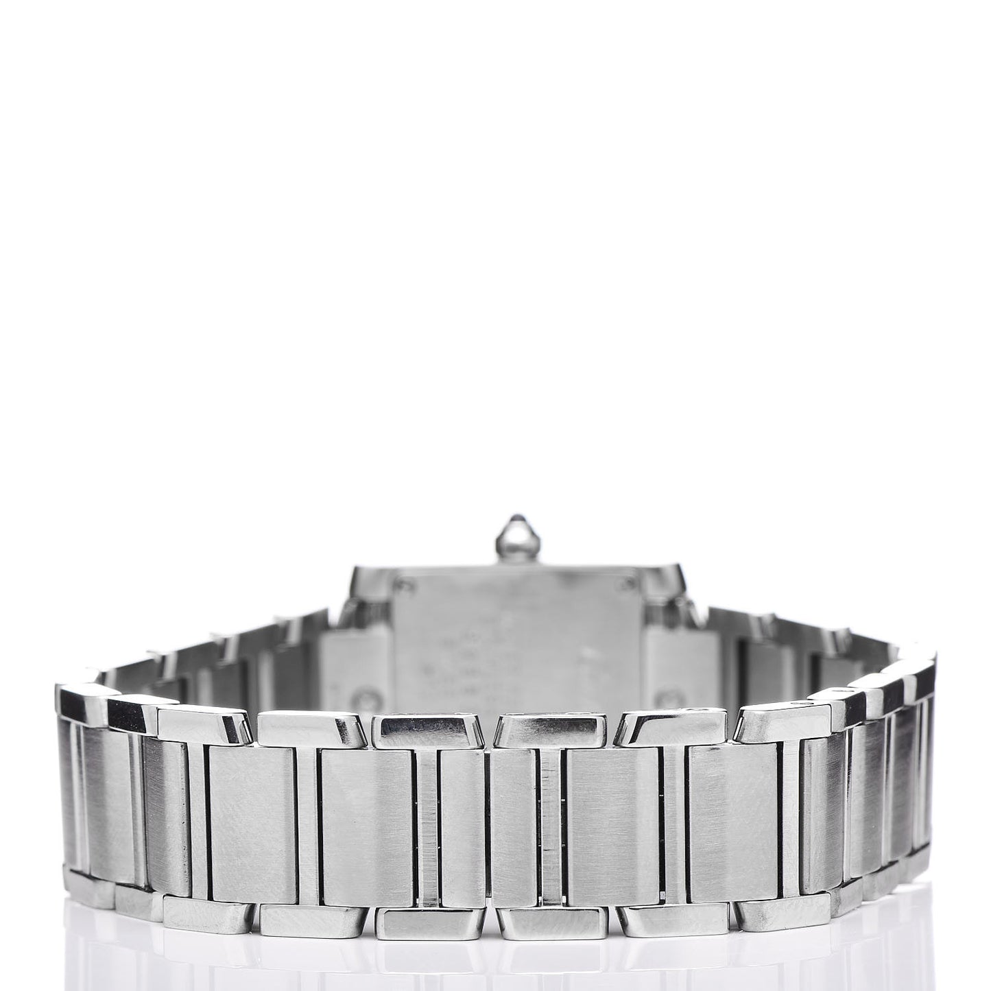Stainless Steel 20mm Tank Francaise Quartz Watch