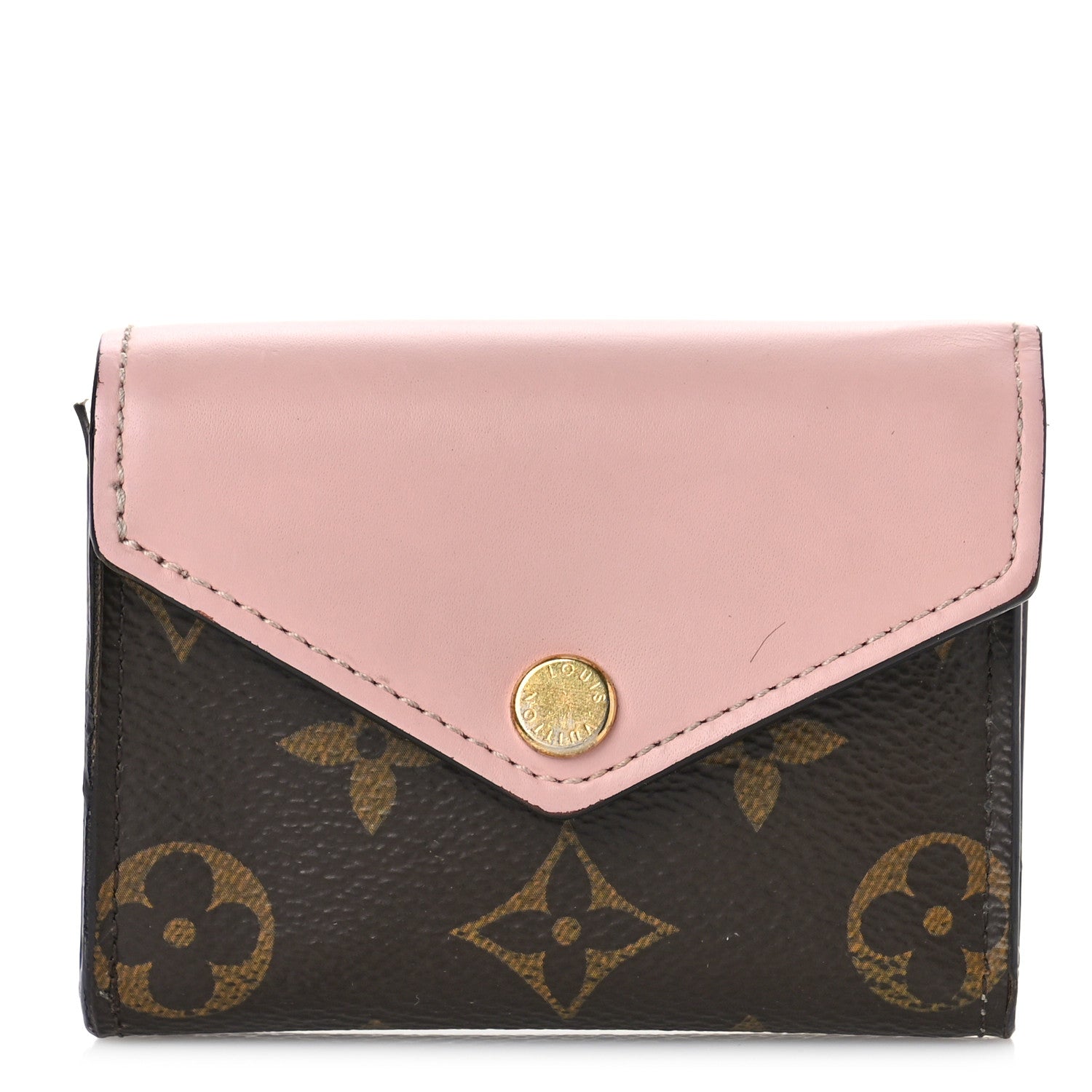 Louis Vuitton Monogram Zoe Wallet Rose Ballerine 1 of 10