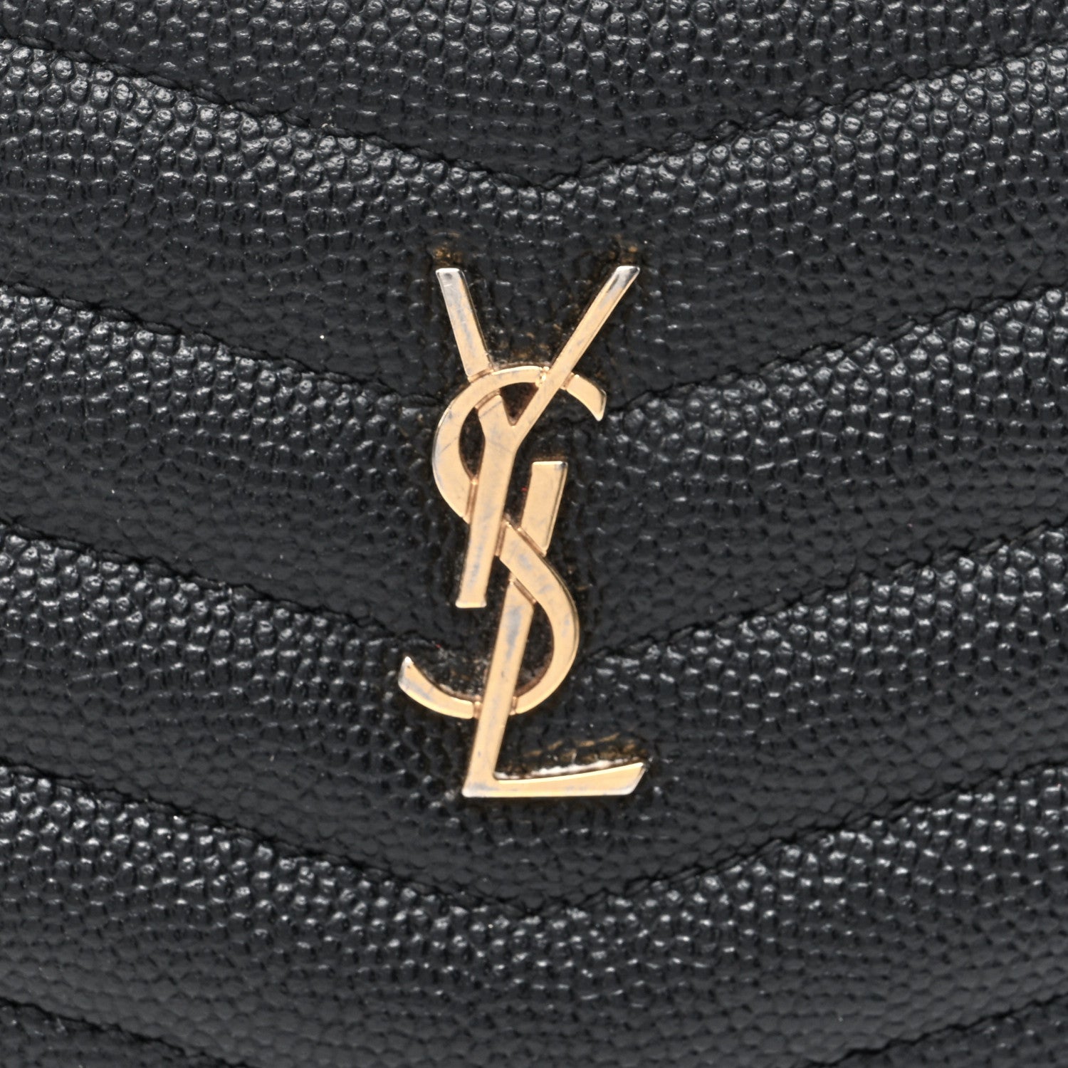 Saint Laurent Grain De Poudre Matelasse Monogram Baby Lou Camera Bag Black 7 of 9