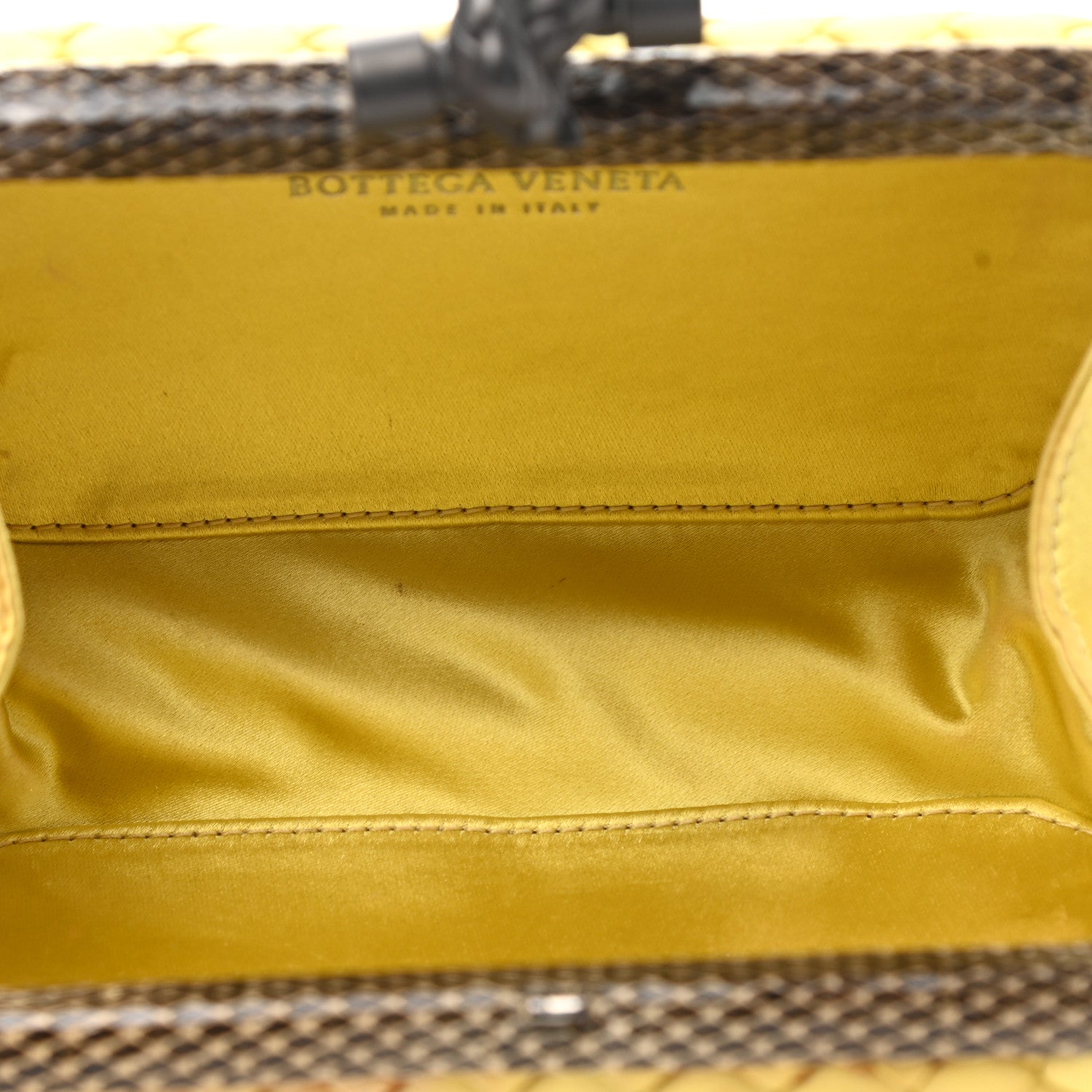 Bottega Veneta Satin Intreccio Impero Ayers Knot Clutch Duchesse 4 of 8