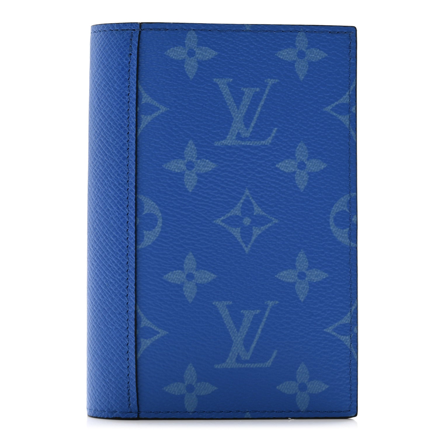 Louis Vuitton Monogram Taiga Passport Cover Agave Blue 1 of 7