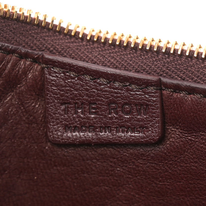 The Row Grained Calfskin Half Moon Shoulder Bag Raisin 6 of 11