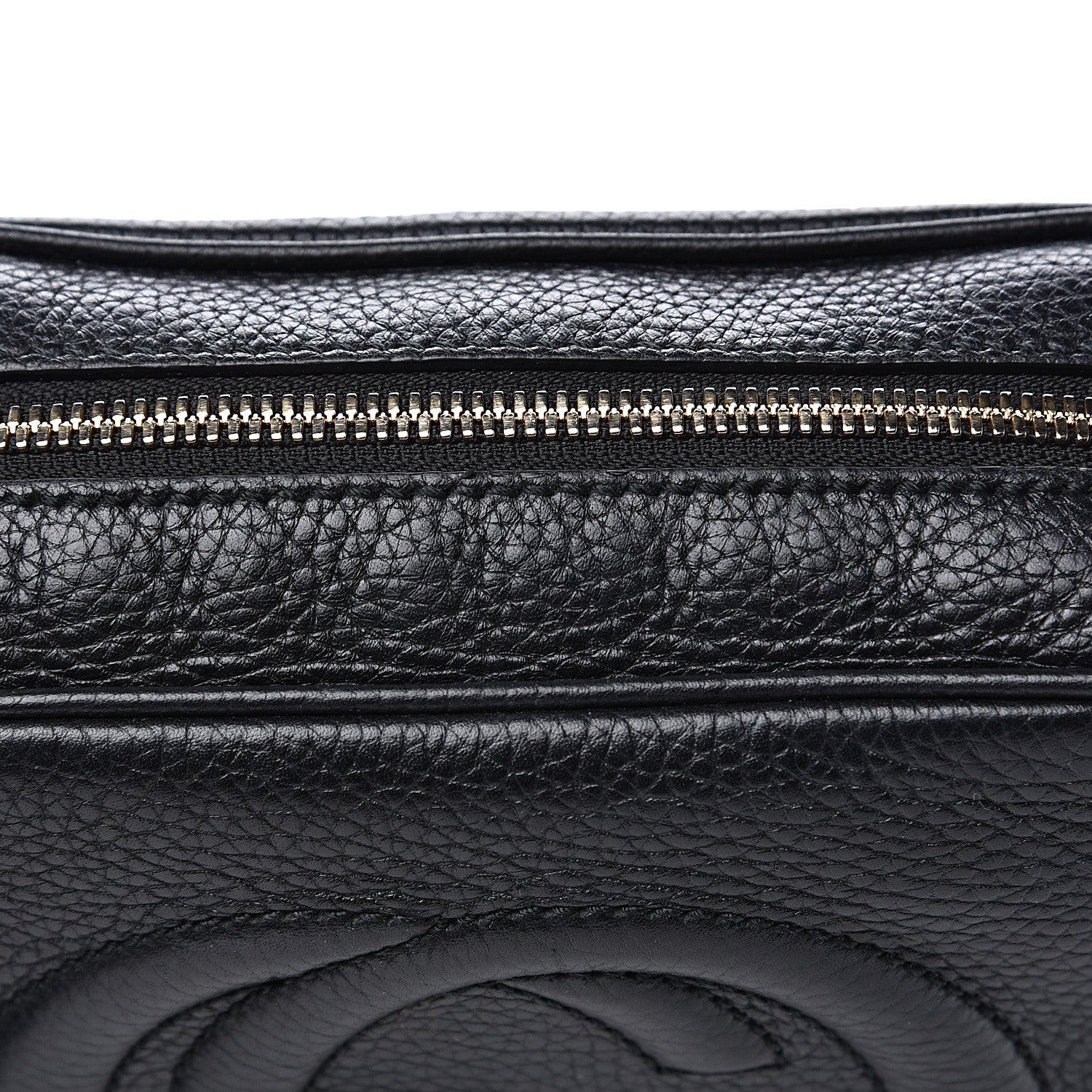Gucci Pebbled Calfskin Small Soho Disco Bag Black 9 of 13