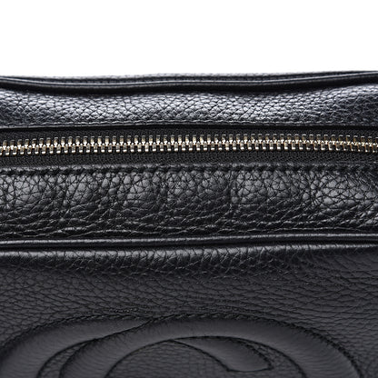 Gucci Pebbled Calfskin Small Soho Disco Bag Black 9 of 13