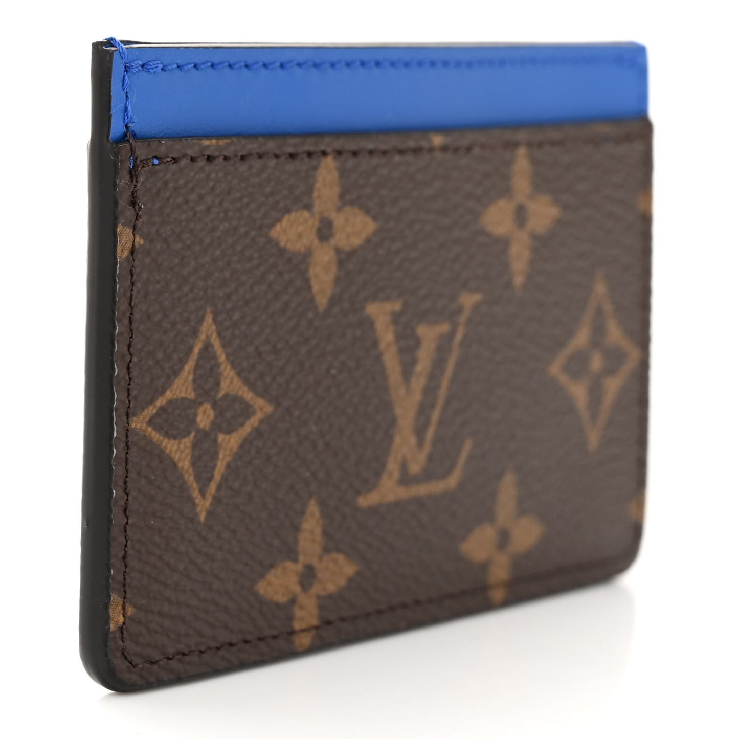 Monogram Card Holder PM Blue