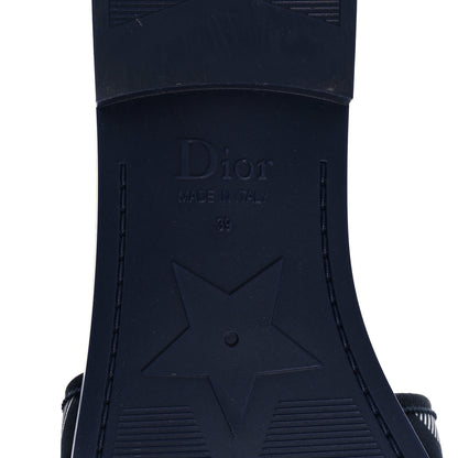 Christian Dior Technical Stretch Fabric Camouflage Dio(r)evolution Slide Sandals 39 Deep Blue 6 of 9