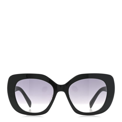 Celine Acetate Triomphe 01 Square Sunglasses CL 40226U Black 2 of 7