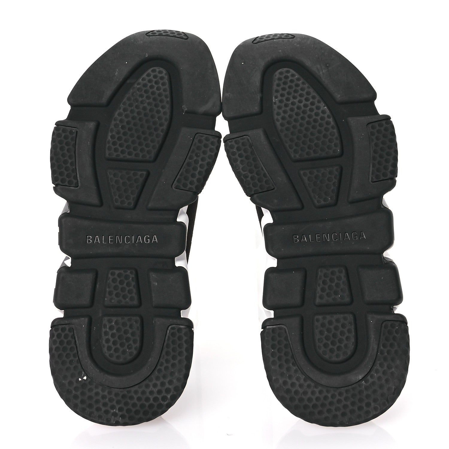 Balenciaga Neoprene Knit Womens Speed Graffiti Sneakers 36 Black White 6 of 8