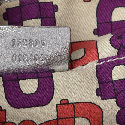 Gucci Metallic Guccissima Small Princy Hobo Silver 7 of 10