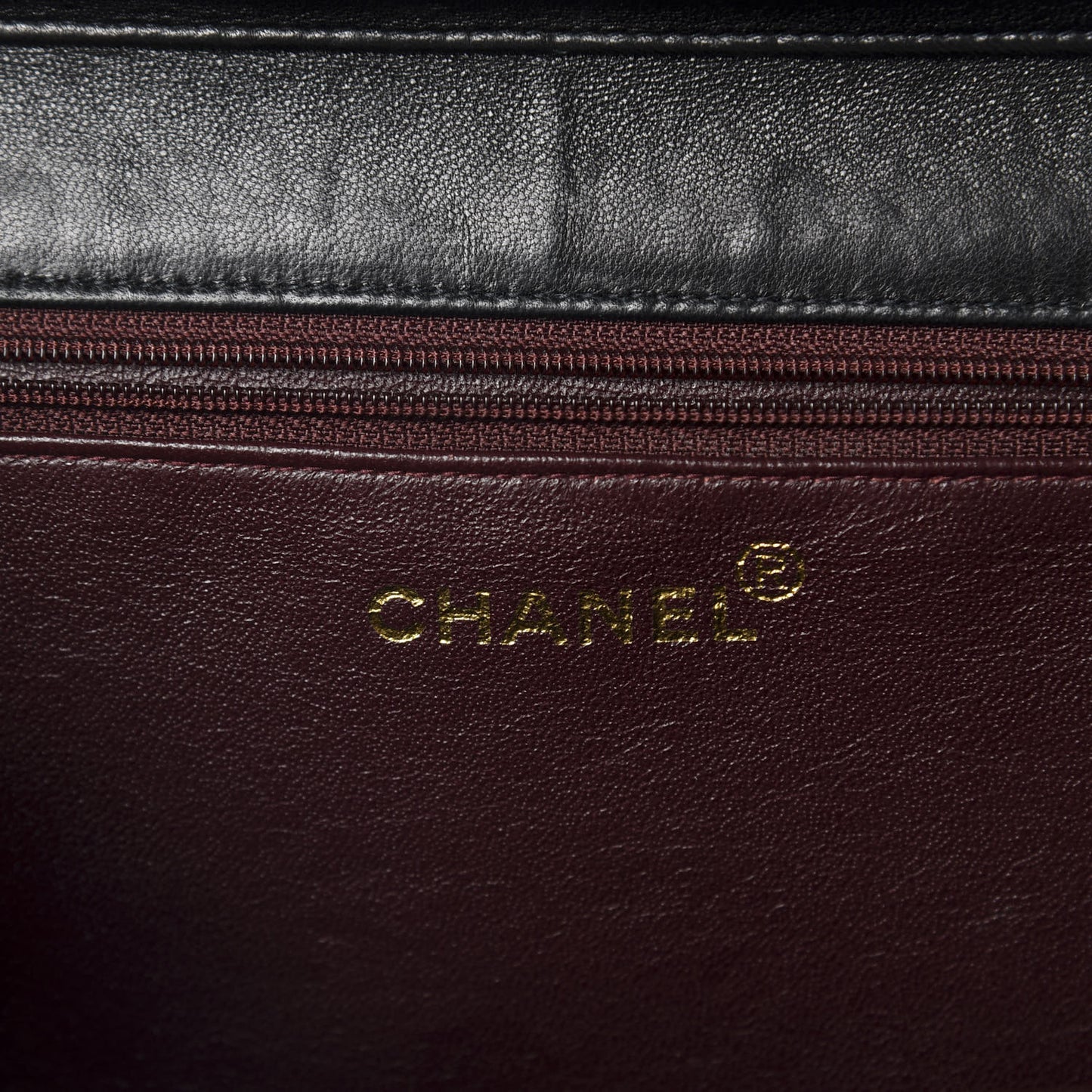 Lambskin Quilted Medium Single Flap Black