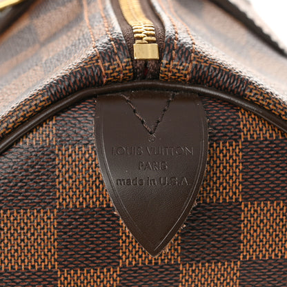 Louis Vuitton Damier Ebene Speedy 35 6 of 10