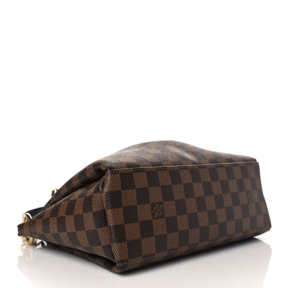 Louis Vuitton Damier Ebene Odeon Tote PM Black 4 of 10