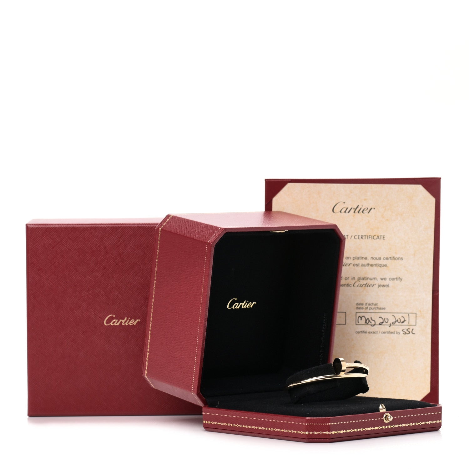 Cartier 18K Yellow Gold Juste Un Clou Bracelet 16 5 of 5
