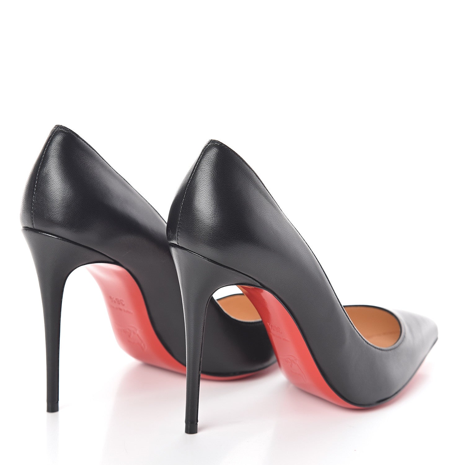 Christian Louboutin Shiny Nappa Pigalle Follies 100 Pumps 36.5 Black 4 of 7
