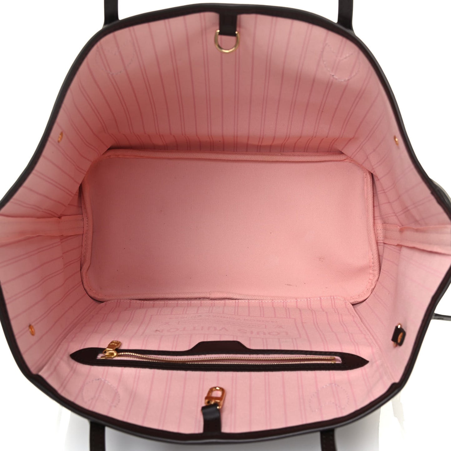 Damier Ebene Neo Neverfull MM Rose Ballerine