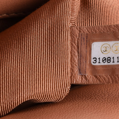 Chanel Lambskin Quilted Large Chanel 19 Flap Brown 7 of 10