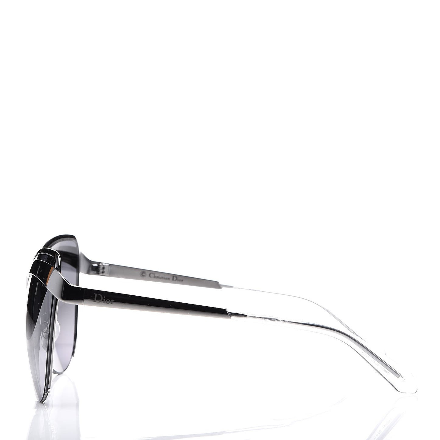 Ruthenium Dior Eyes 1 Sunglasses Black Gray