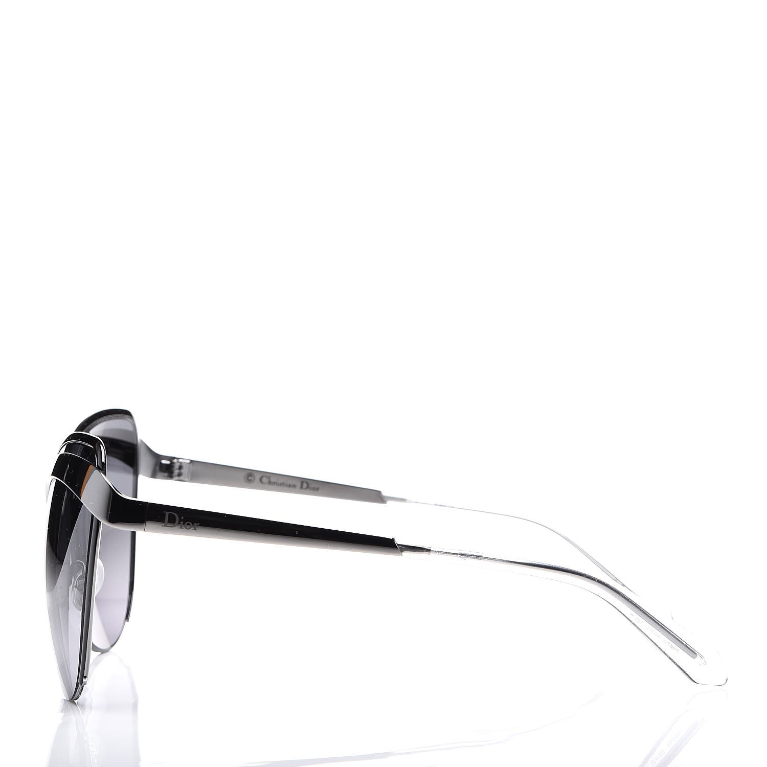 Christian Dior Ruthenium Dior Eyes 1 Sunglasses Black Gray 3 of 9