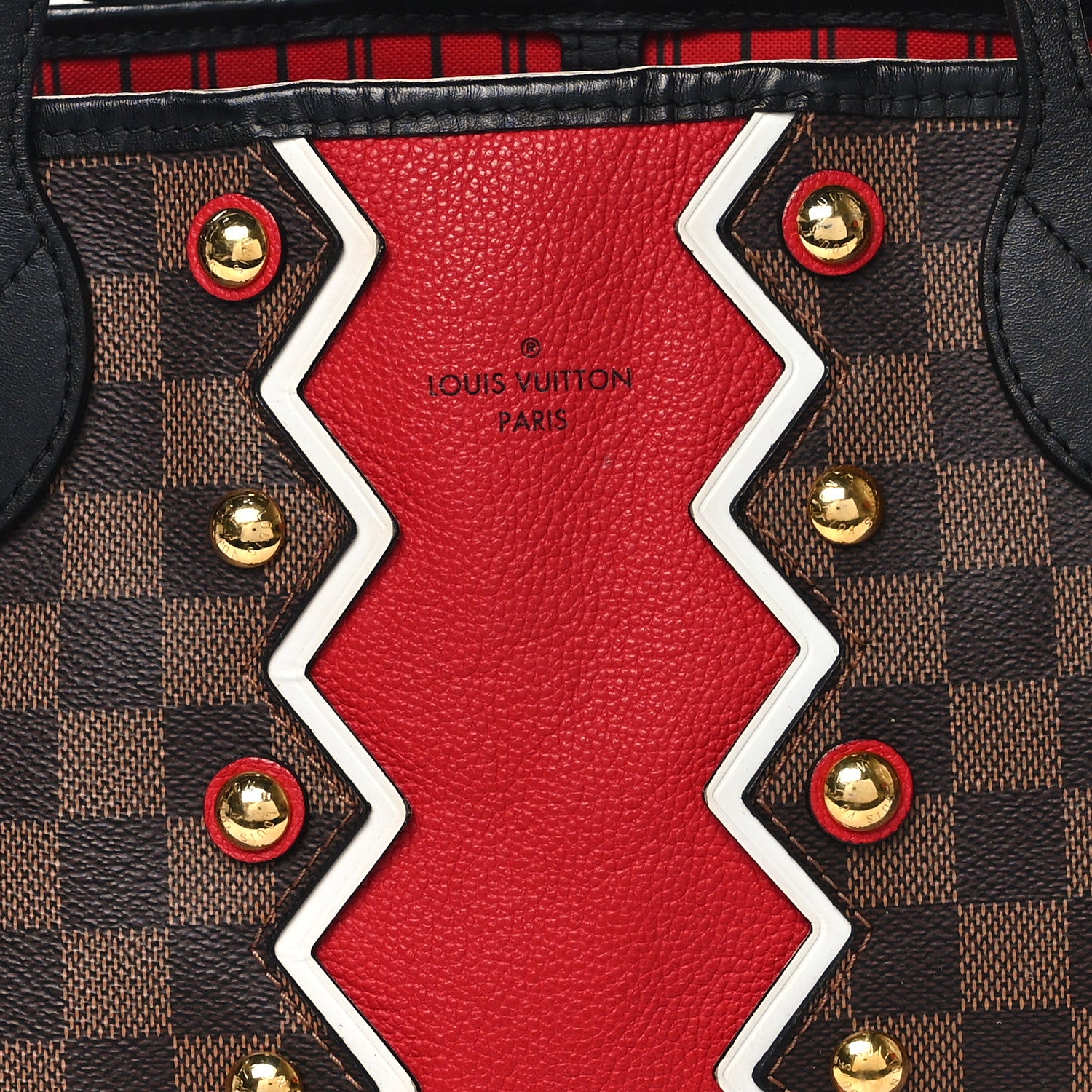 Louis Vuitton Damier Ebene Karakoram Neverfull MM 8 of 13
