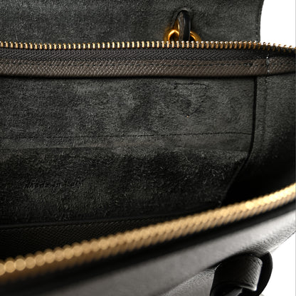 Celine Grained Calfskin Micro Belt Bag Grey 7 of 10