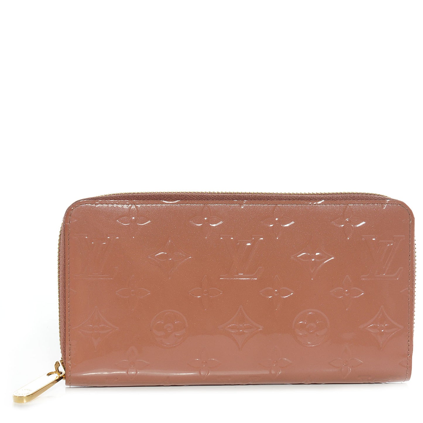 Vernis Zippy Wallet Rose Velours