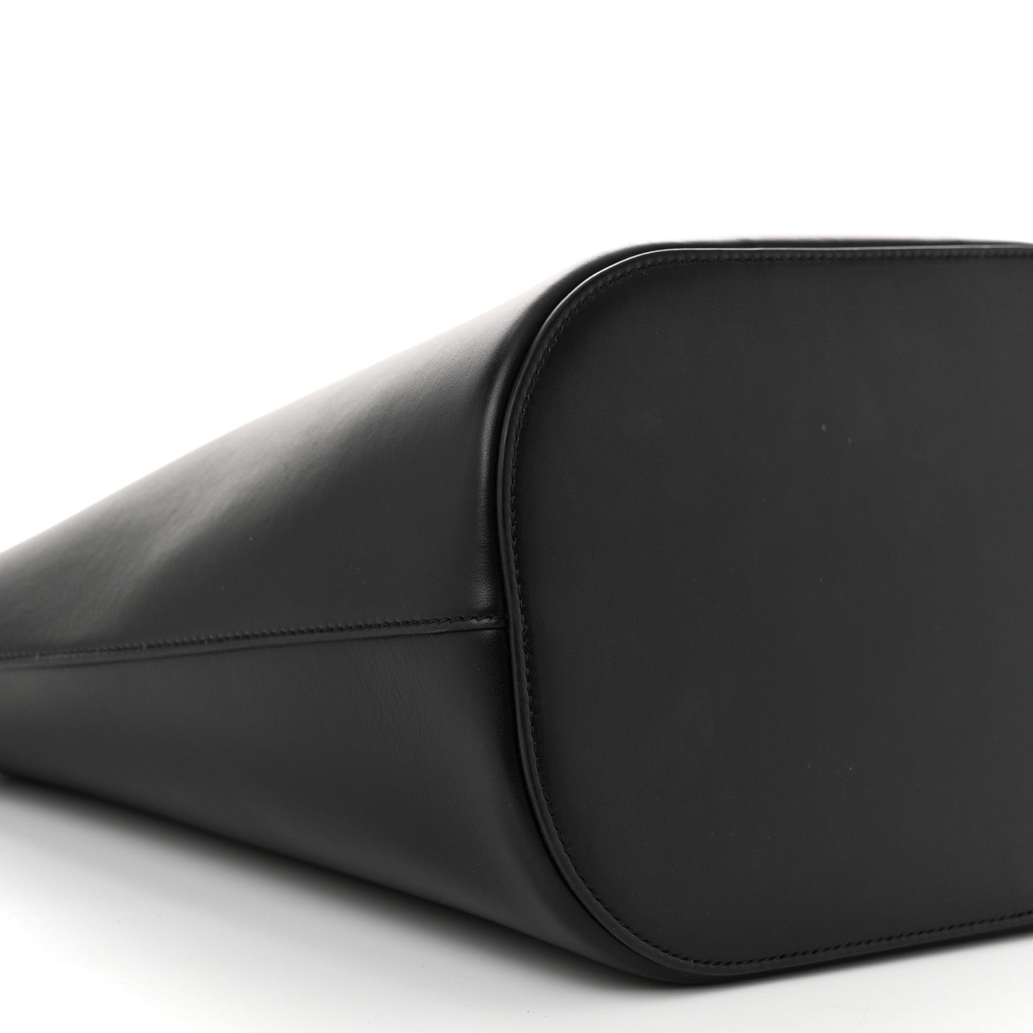 Celine Smooth Calfskin Triomphe Medium Louise Bag Black 9 of 10