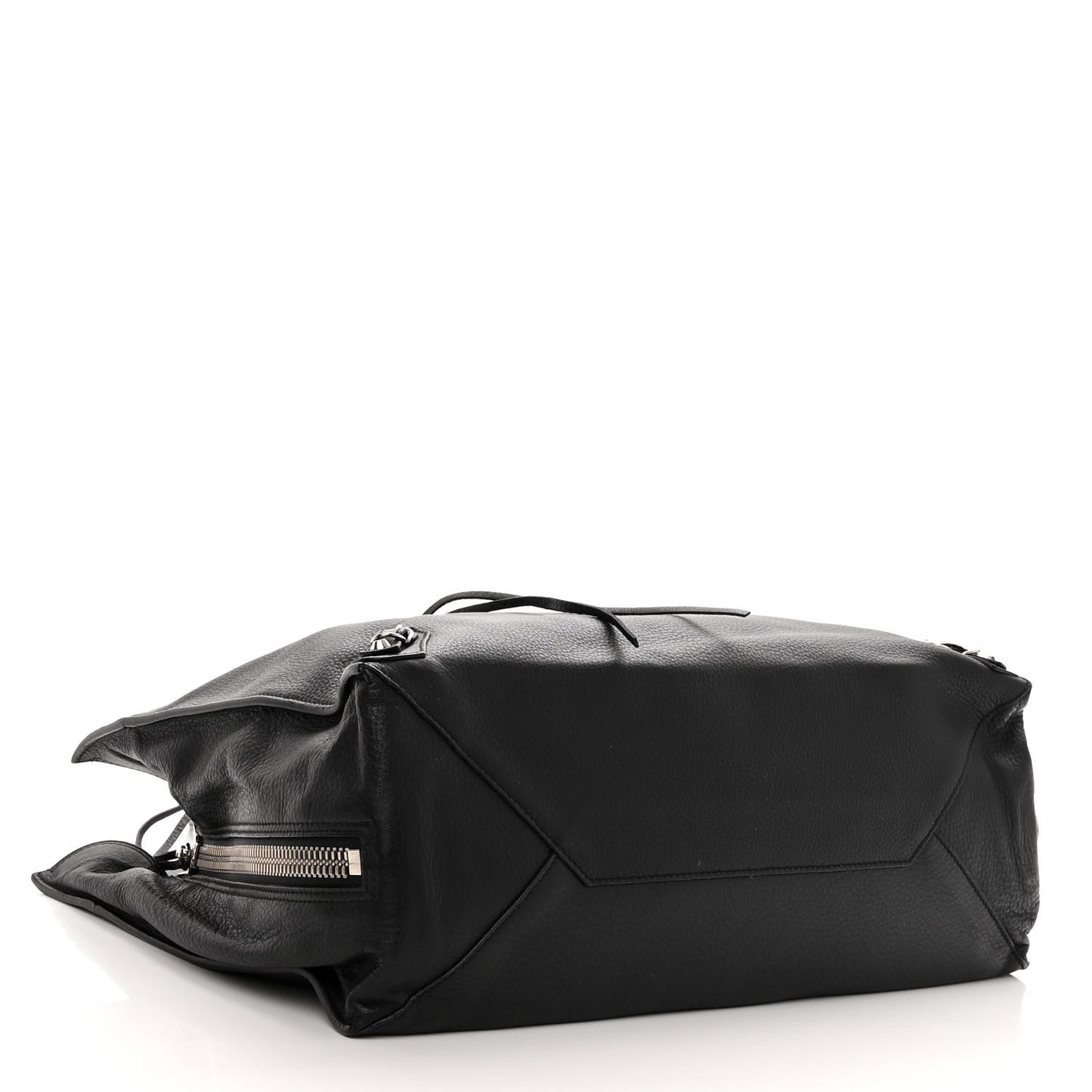 Veau Papier A6 Zip Around Tote Black