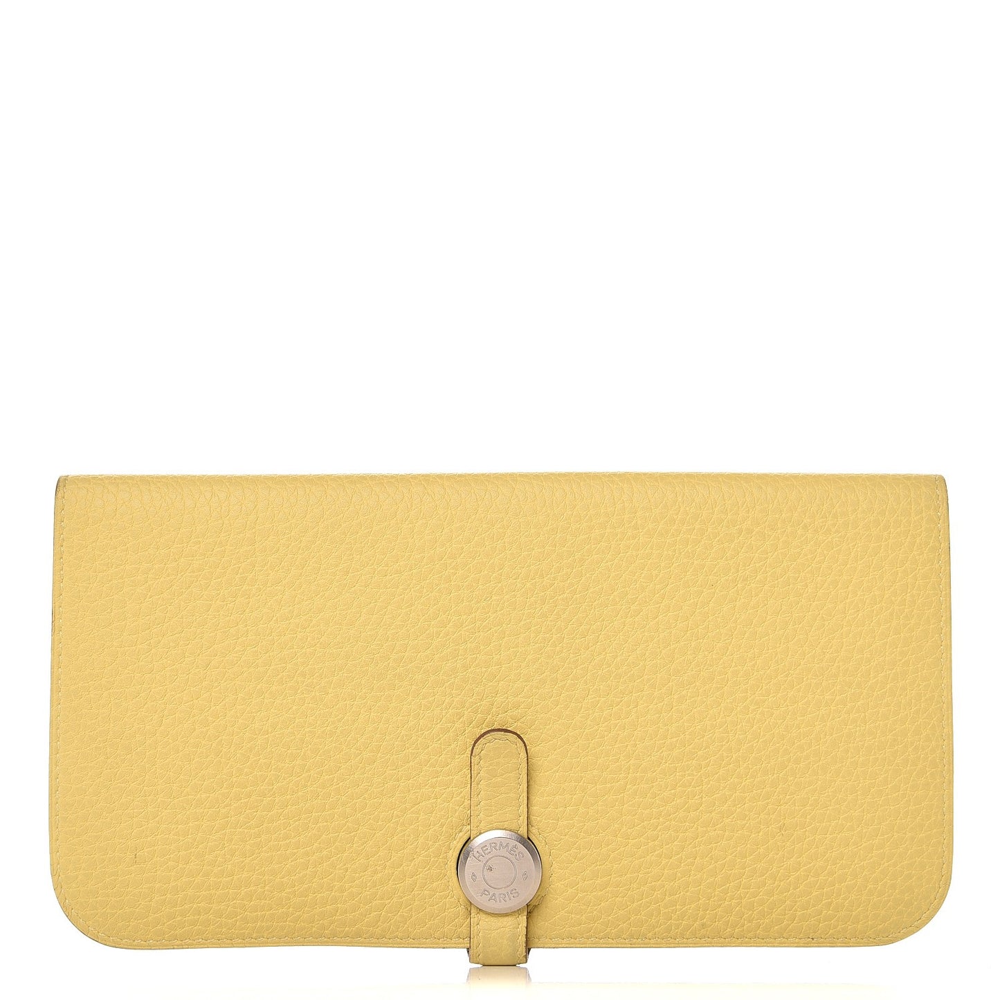 Togo Dogon Recto Verso Wallet Jaune Poussin