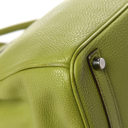 Hermes Togo Birkin 30 Vert Anis 38 of 44