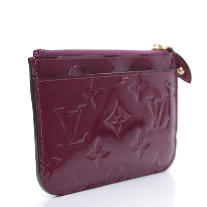 Louis Vuitton Vernis Key Pouch Magenta 2 of 6