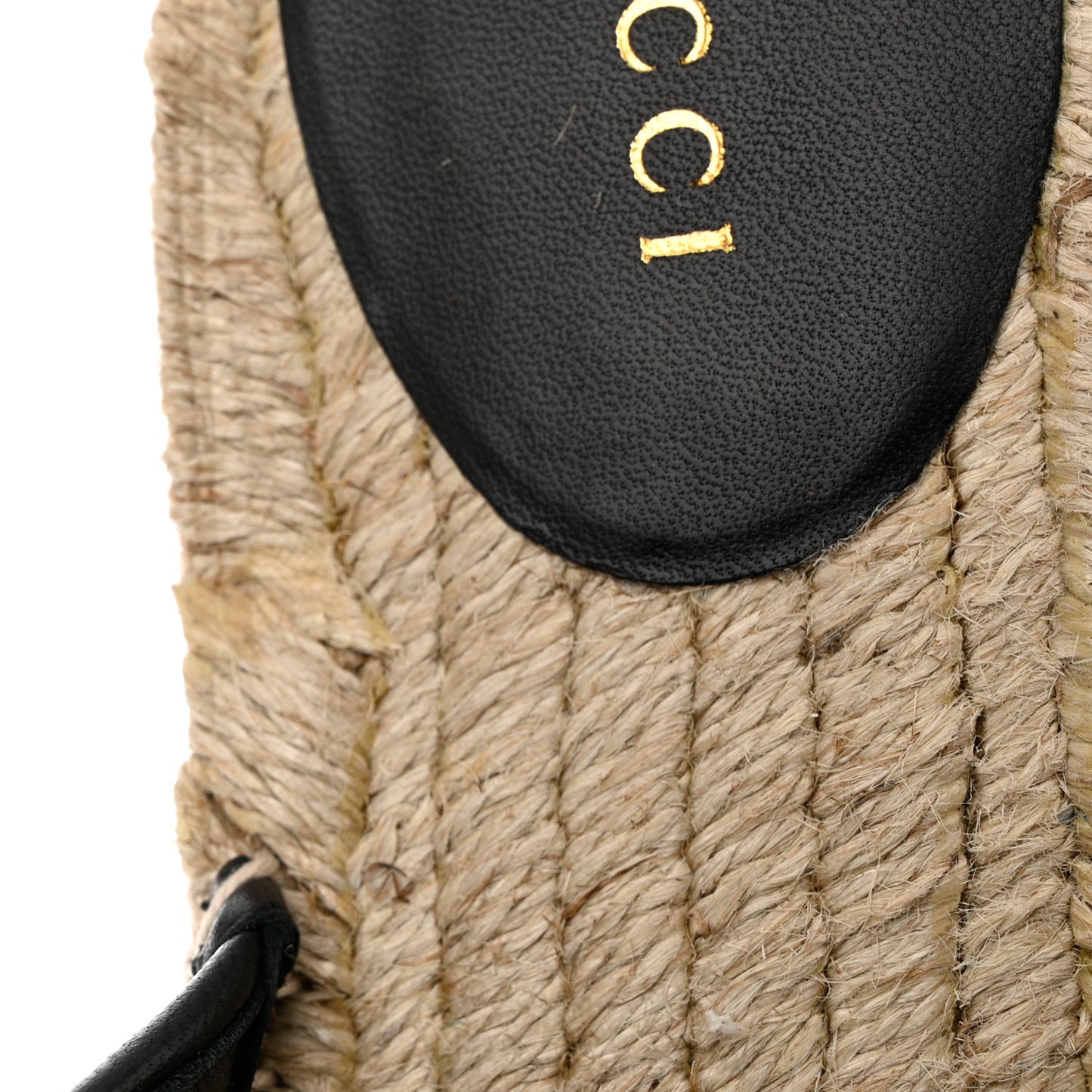 Nappa Matelasse GG Marmont Espadrille Slippers 39 Black