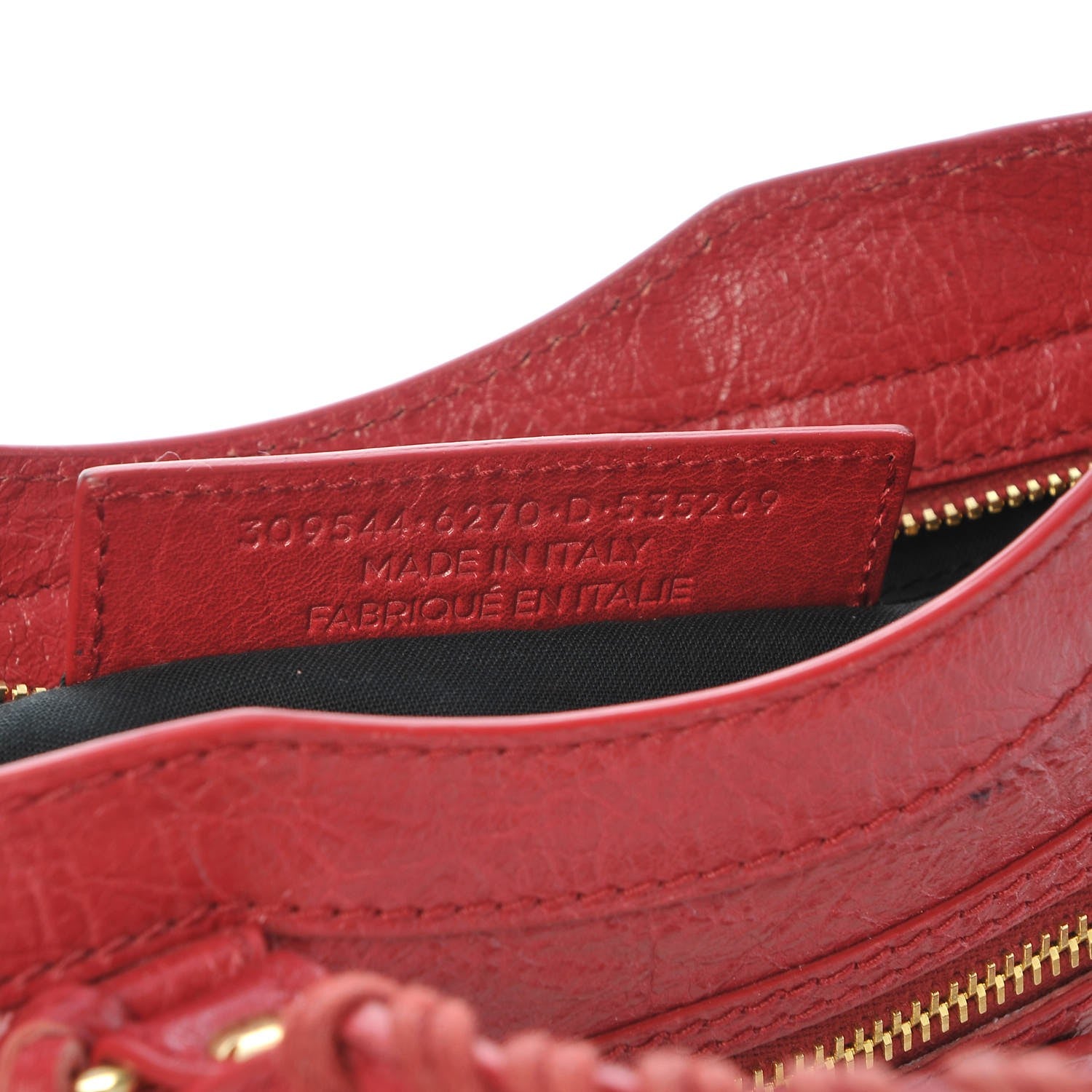 Balenciaga Agneau Giant 12 Gold Hardware Mini City Rouge Sapphire 7 of 7