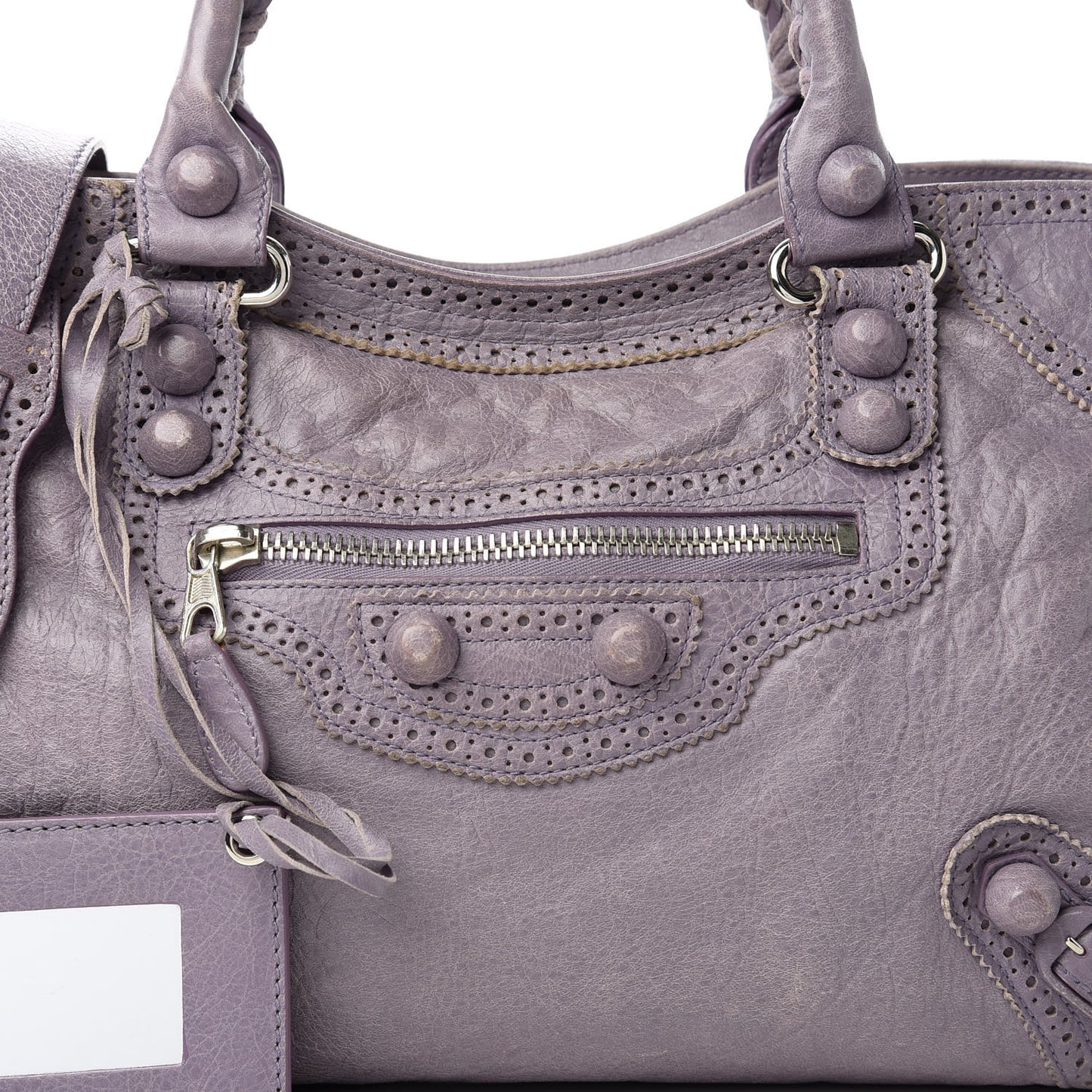 Agneau Giant Brogues Hardware City Glycine