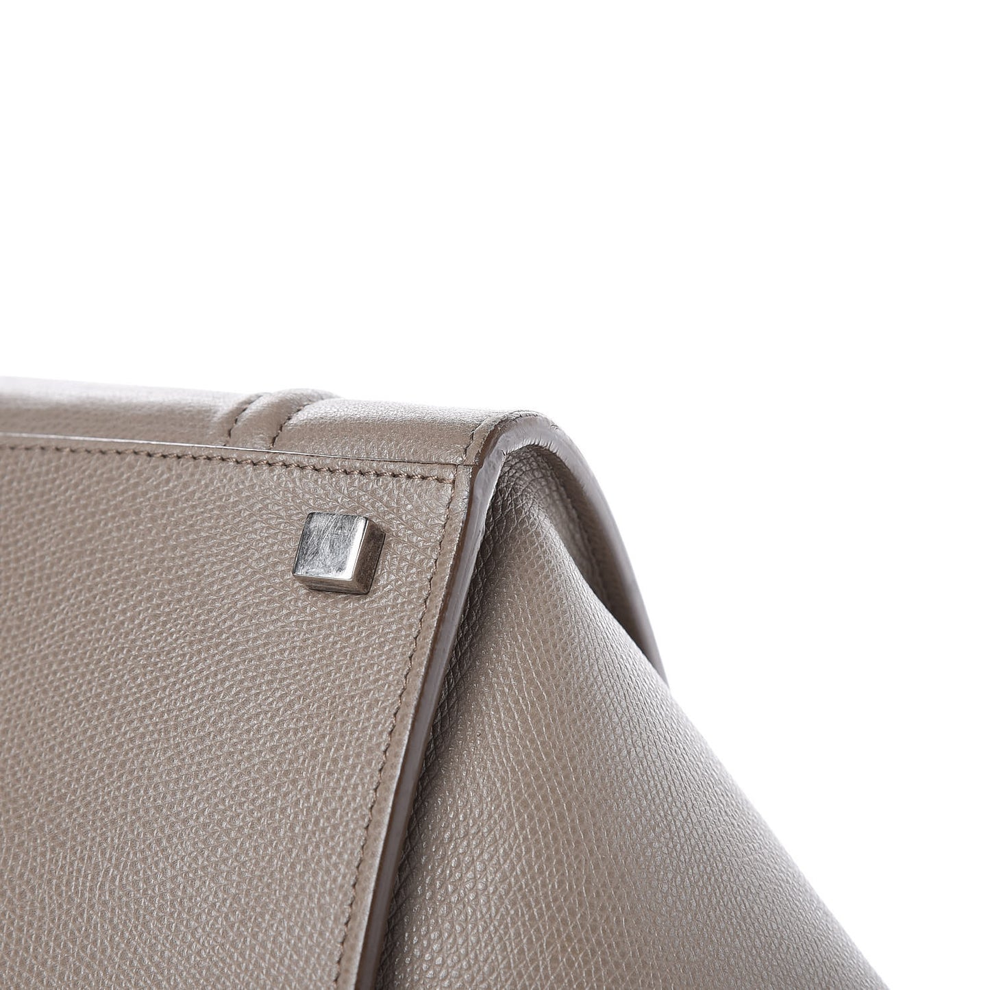 Grained Calfskin Medium Phantom Luggage Taupe