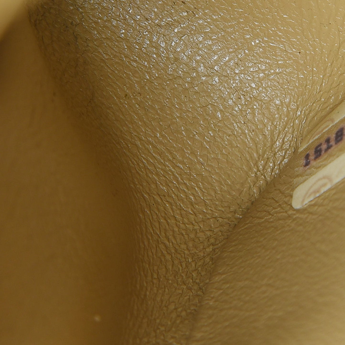 Lambskin Quilted Mini Square Flap Beige