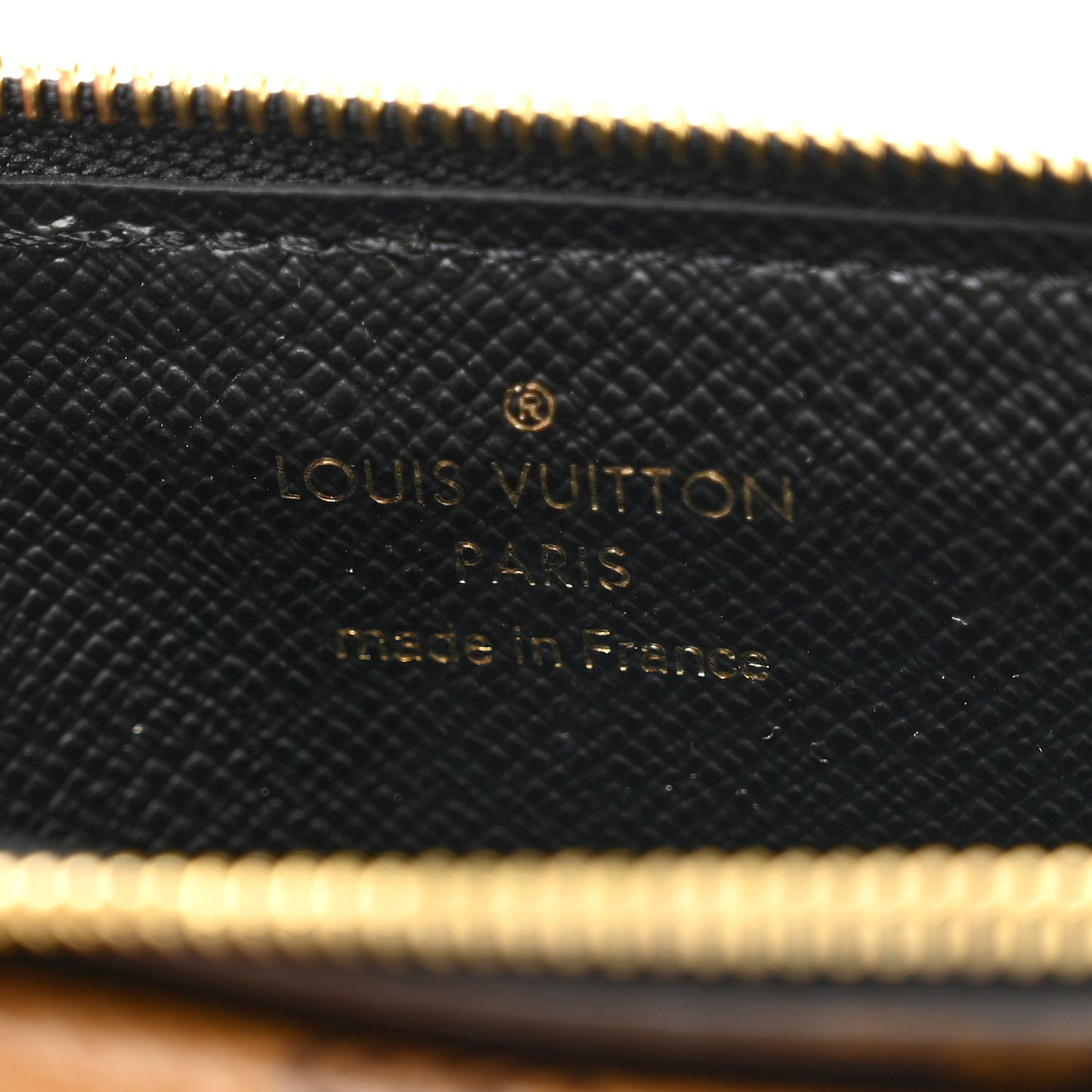Reverse Monogram Recto Verso Card Holder Brown