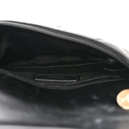 Chanel Calfskin Quilted CC Uniform Flap Belt Bag Black 5 of 12