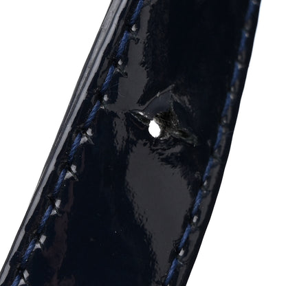 Christian Dior Patent Cannage Medium Lady Dior Navy Blue 14 of 14