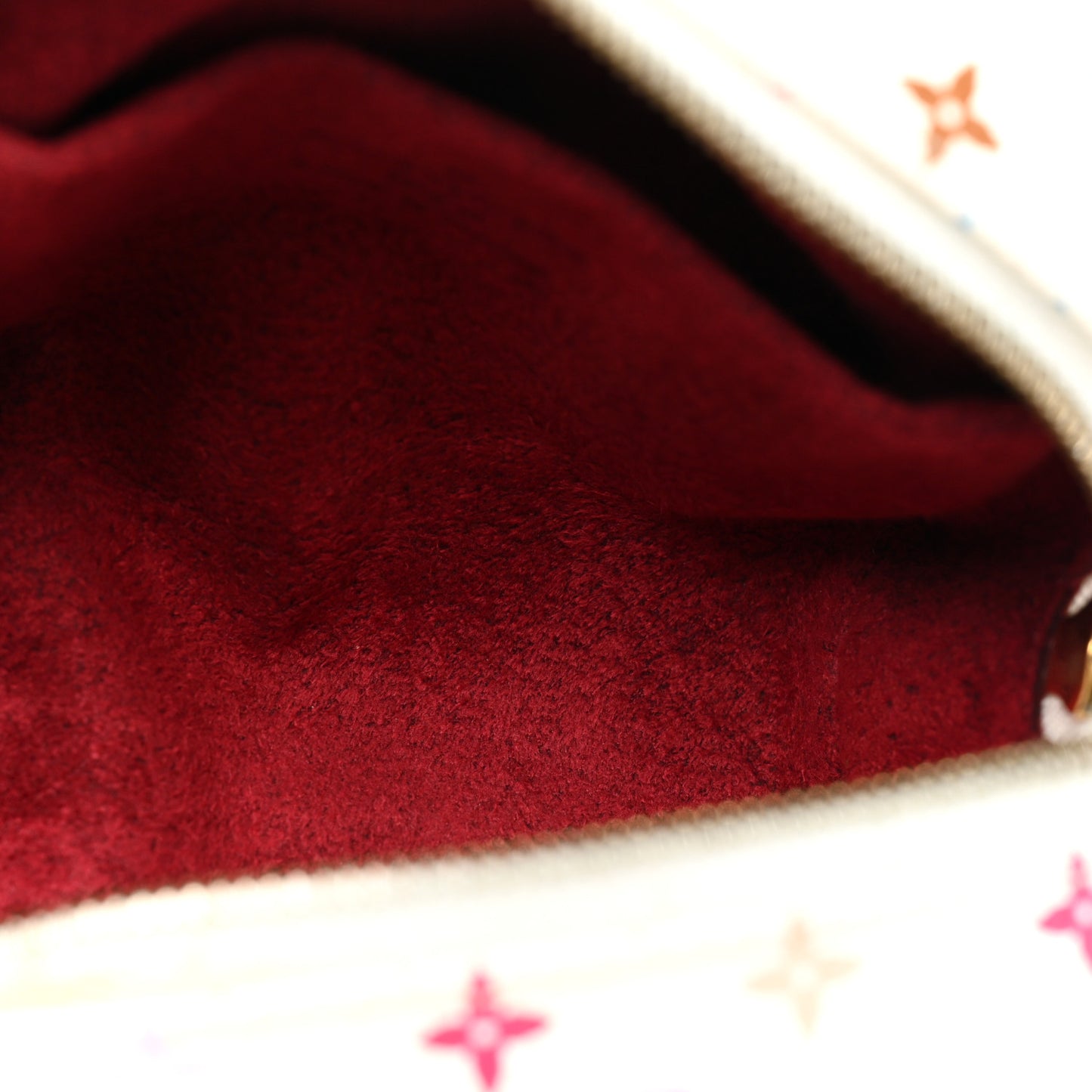 Monogram Multicolor Trousse Wapity White