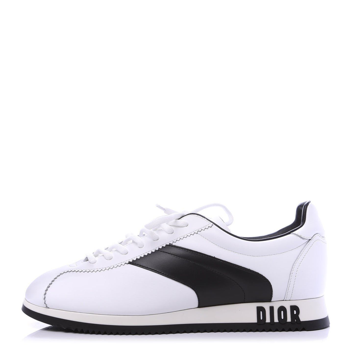 Calfskin Mix Diorun Sneakers 39 Optic White