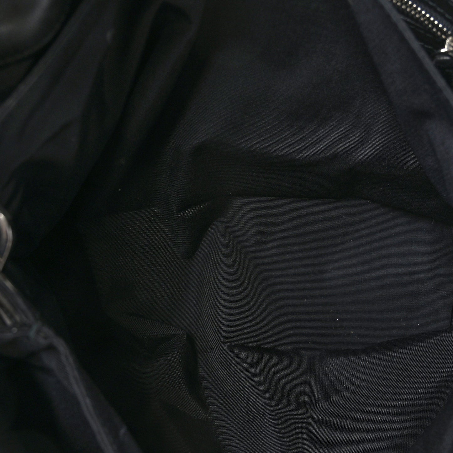 Lambskin Cannage Ruffle New Lock Flap Black