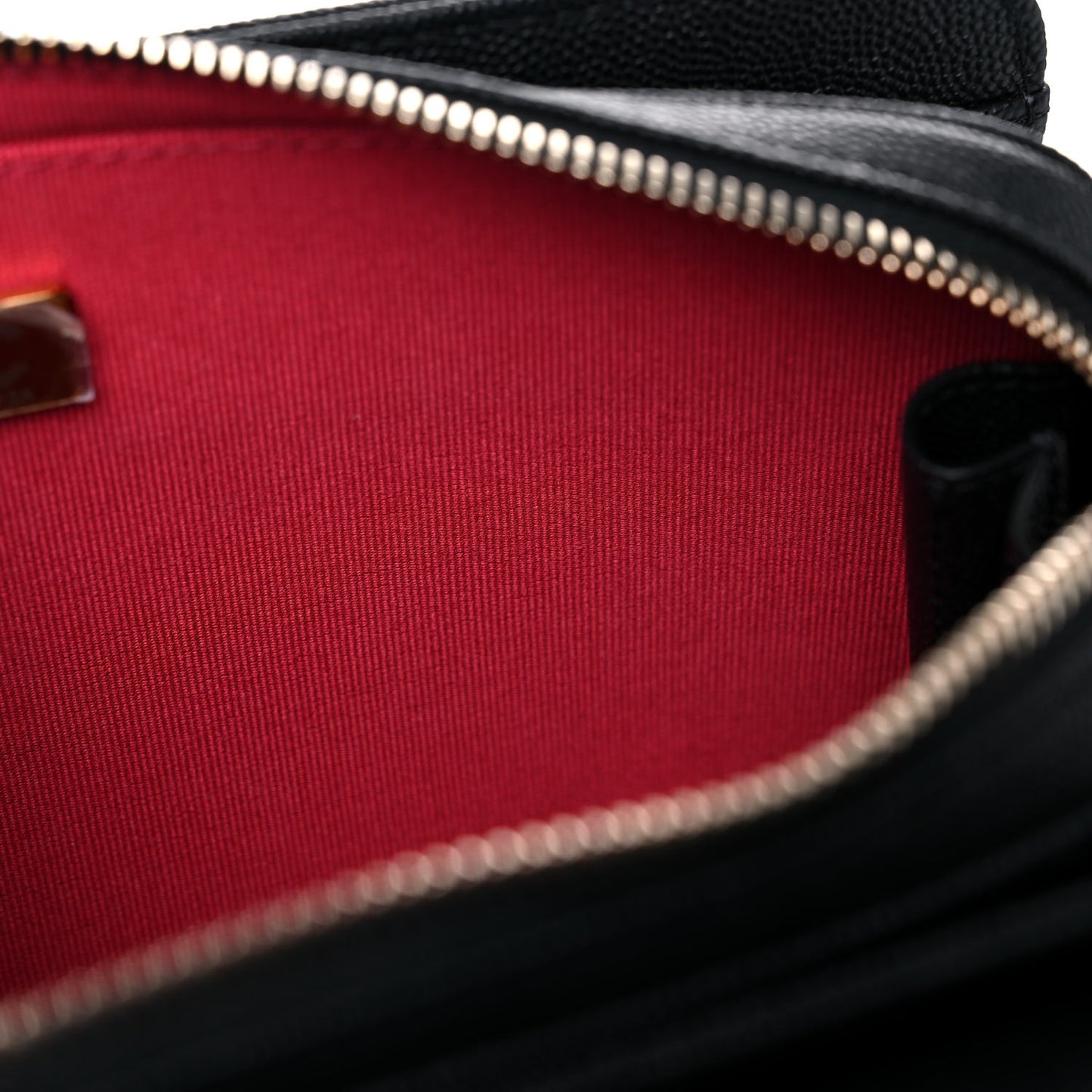 Caviar Quilted Large Like A Wallet Flap Black