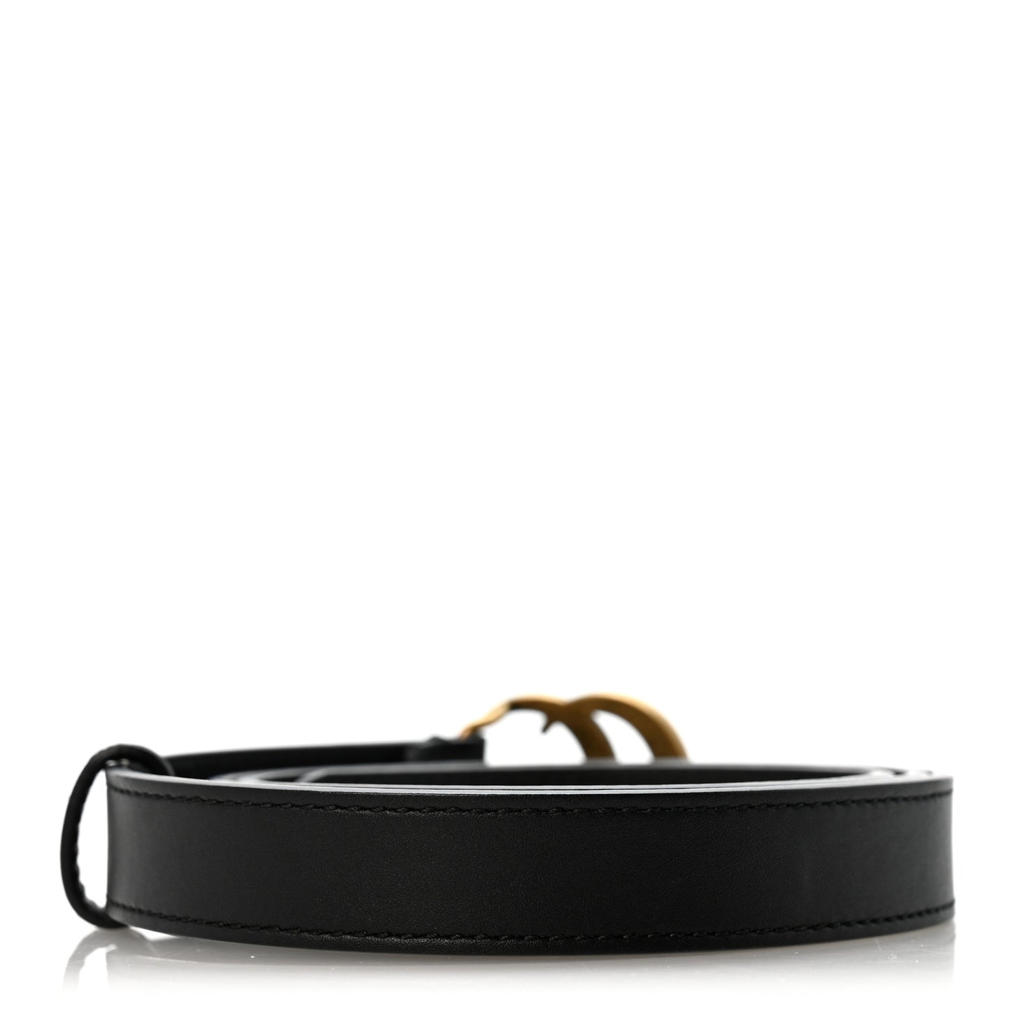Calfskin Double G 20mm Belt 85 34 Black
