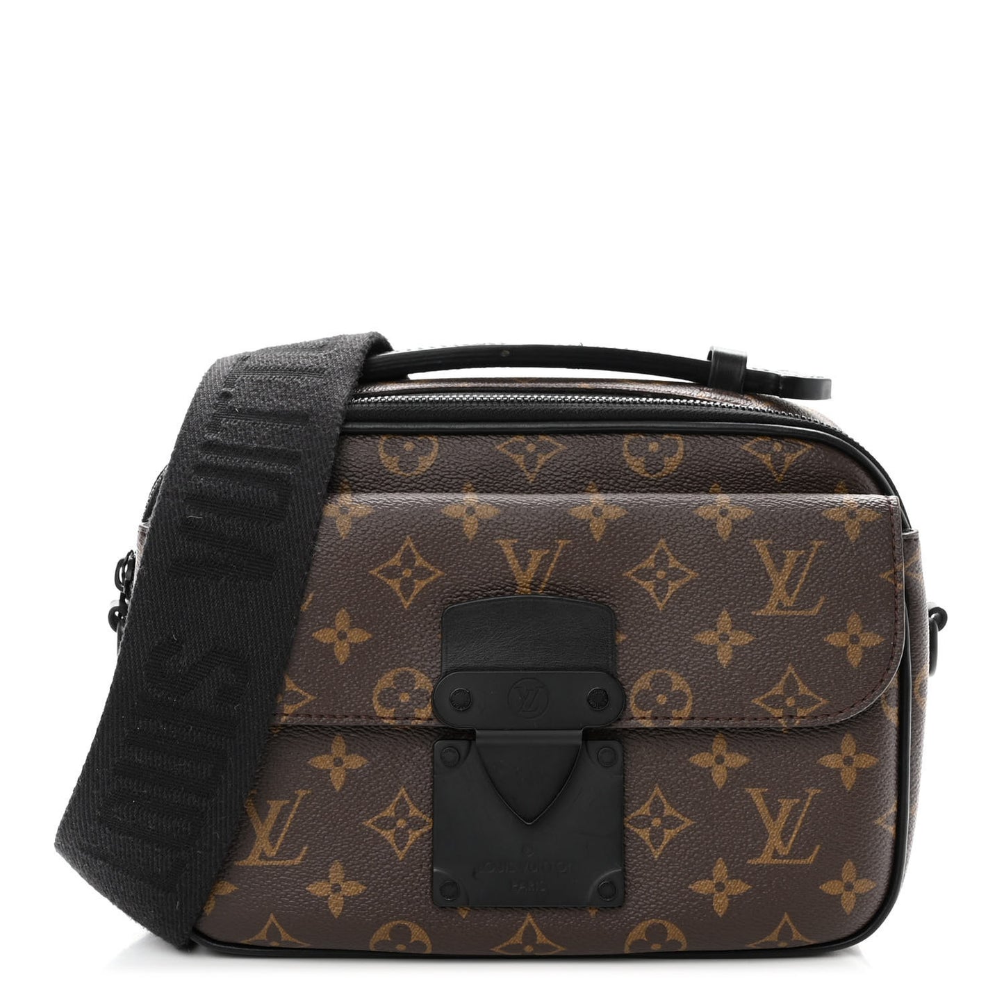Monogram Macassar S Lock Messenger